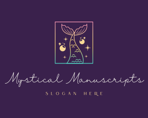 Mystic Mermaid Tail logo design