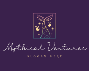 Mystic Mermaid Tail logo design