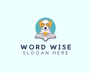 Book Reading Dog logo