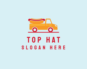 Hot Dog Food Truck logo design