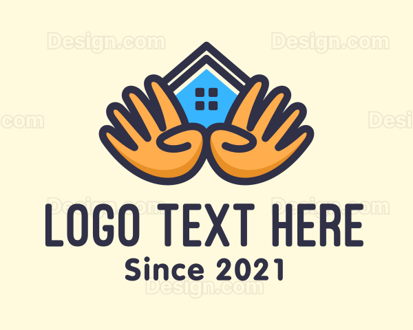 Real Estate Hands Logo