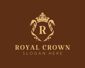 Royal Monarch Crown logo design