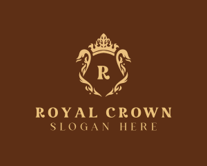 Royal Monarch Crown logo design