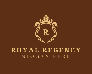 Royal Monarch Crown logo design