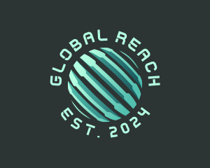 Global Tech Sphere  logo design