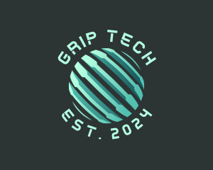 Global Tech Sphere  logo design