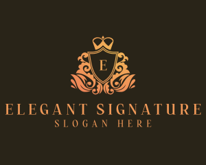 Royalty Elegant Crown logo design