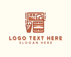 Interior Decor Furniture Logo