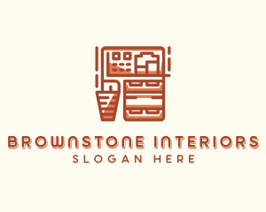 Interior Decor Furniture logo design