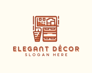 Interior Decor Furniture logo design