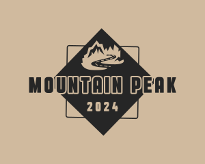 Mountain Peak Road logo design