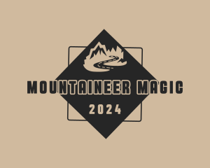 Mountain Peak Road logo design