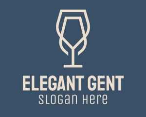 Beverage Wine Glass logo design