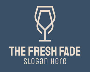 Beverage Wine Glass logo design