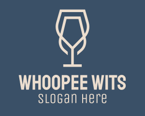 Beverage Wine Glass logo design