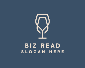 Beverage Wine Glass logo design