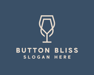 Beverage Wine Glass logo design