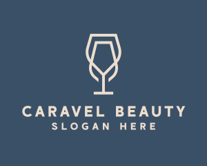 Beverage Wine Glass logo design