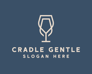 Beverage Wine Glass logo design