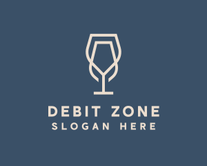 Beverage Wine Glass logo design