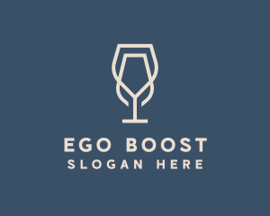 Beverage Wine Glass logo design