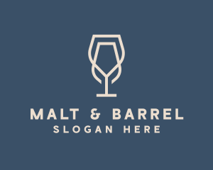 Beverage Wine Glass logo