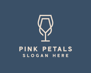 Beverage Wine Glass logo design