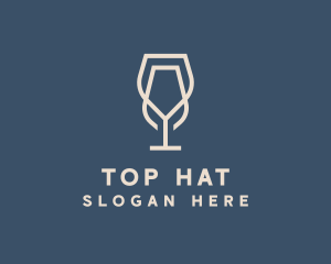 Beverage Wine Glass logo design