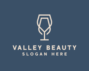 Beverage Wine Glass logo design