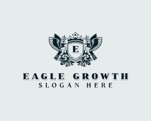 Royal Eagle Crest logo design