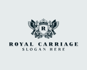 Royal Eagle Crest logo design