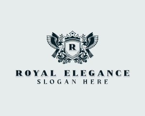 Royal Eagle Crest logo design