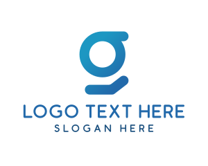 Social Media - Digital Tech Letter G logo design