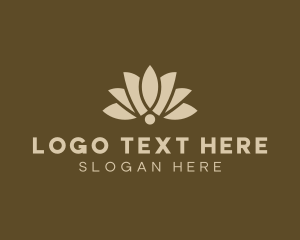 Lotus Flower Yoga \ logo