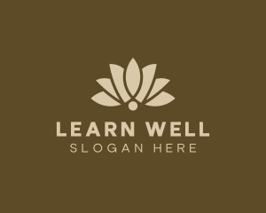 Lotus Flower Yoga Wellness  logo design