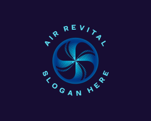 Industrial Fan Ventilation logo design