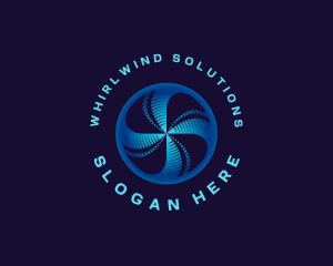 Industrial Fan Ventilation logo design