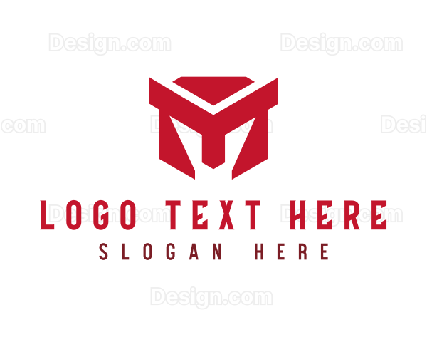 Spartan Helmet Armor Logo