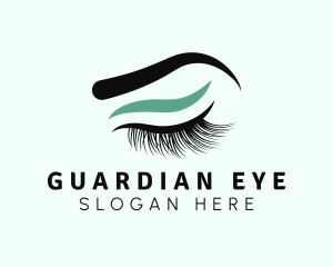 Eyebrow Microblading Makeup logo design