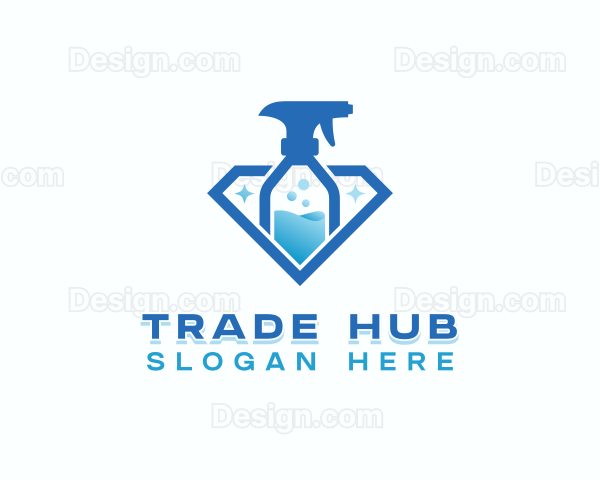 Disinfection Sanitation Sprayer Logo