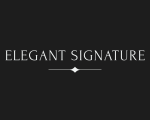 Minimalist Elegant Wordmark logo design