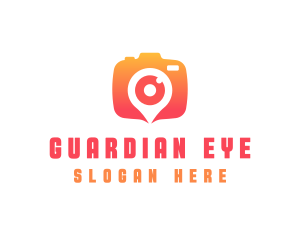 Modern Eye Camera logo design