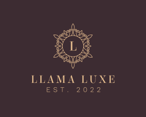 Luxe Beauty Cosmetics logo design