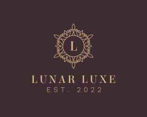 Luxe Beauty Cosmetics logo design