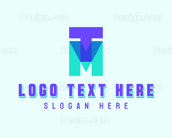 Geometric Tech Letter TM Logo