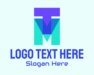 Geometric TM Lettermark logo