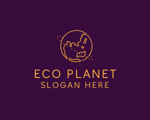 Planet Earth Map  logo