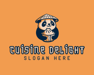 Panda Bao Dining logo design