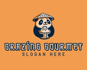 Panda Bao Dining logo design