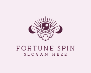 Mystical Boho Eye logo design